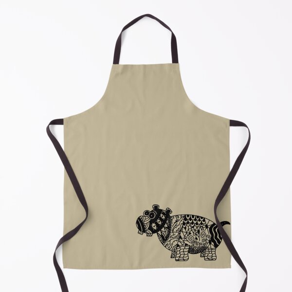 Item preview, Zentangle Hippo designed and sold by Lavender Frog Studios.
