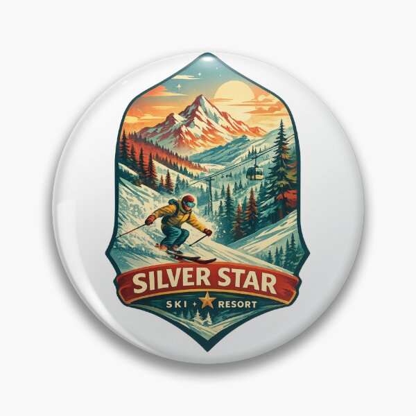 Item preview, SilverStar Mountain Resort Vernon Okanagan Monashee British Columbia Slopes designed and sold by Aryabek.