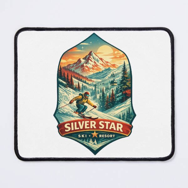 Item preview, SilverStar Mountain Resort Vernon Okanagan Monashee British Columbia Slopes designed and sold by Aryabek.