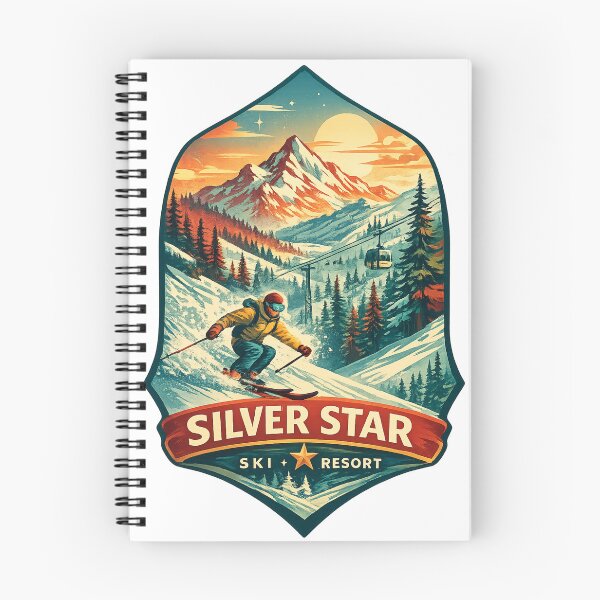 Item preview, SilverStar Mountain Resort Vernon Okanagan Monashee British Columbia Slopes designed and sold by Aryabek.