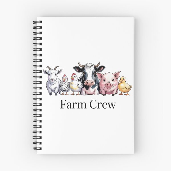 Item preview, Farm Crew Cute Animals Shirt – Funny Farm Life Cow Pig Chicken Goat Duck Cartoon Tee designed and sold by Picasfarmer.