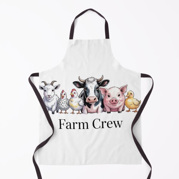 Item preview, Farm Crew Cute Animals Shirt – Funny Farm Life Cow Pig Chicken Goat Duck Cartoon Tee designed and sold by Picasfarmer.