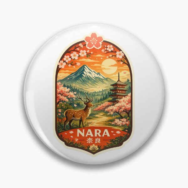 Item preview, Nara Kasuga Taisha Yamato Basin Mount Wakakusa Sacred Deer Landscape designed and sold by Aryabek.