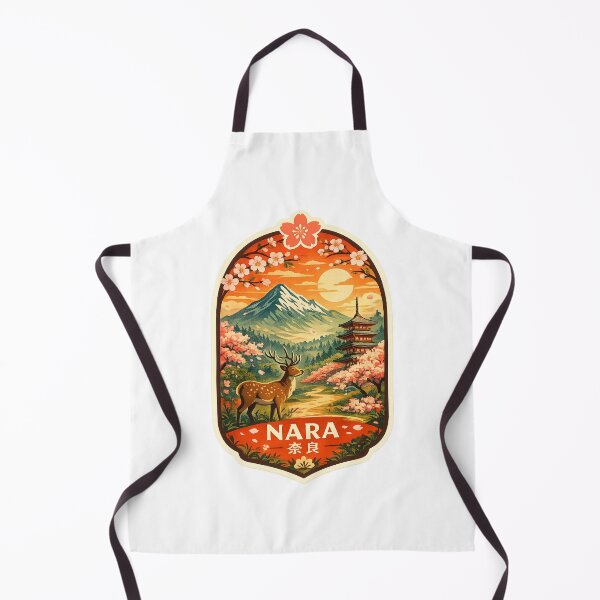 Item preview, Nara Kasuga Taisha Yamato Basin Mount Wakakusa Sacred Deer Landscape designed and sold by Aryabek.