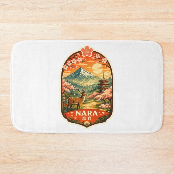 Item preview, Nara Kasuga Taisha Yamato Basin Mount Wakakusa Sacred Deer Landscape designed and sold by Aryabek.