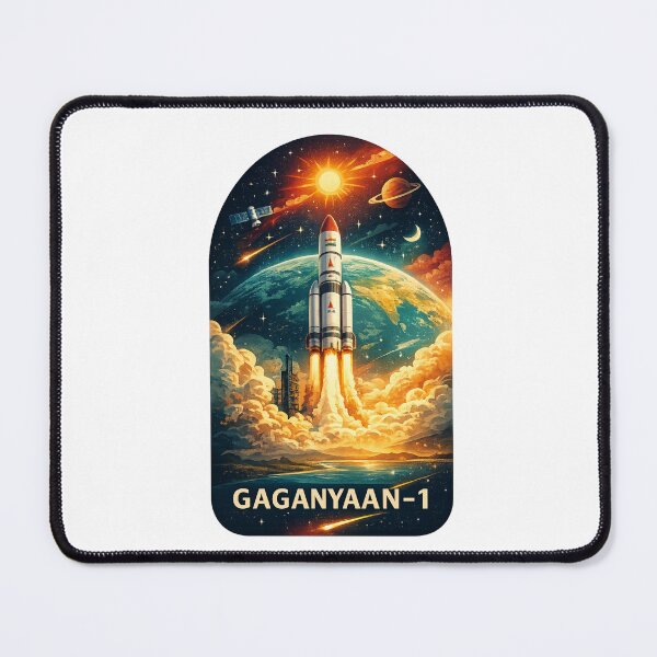 Item preview, Gaganyaan-1 ISRO Sriharikota Bharatiya Human Spaceflight Mission designed and sold by Aryabek.
