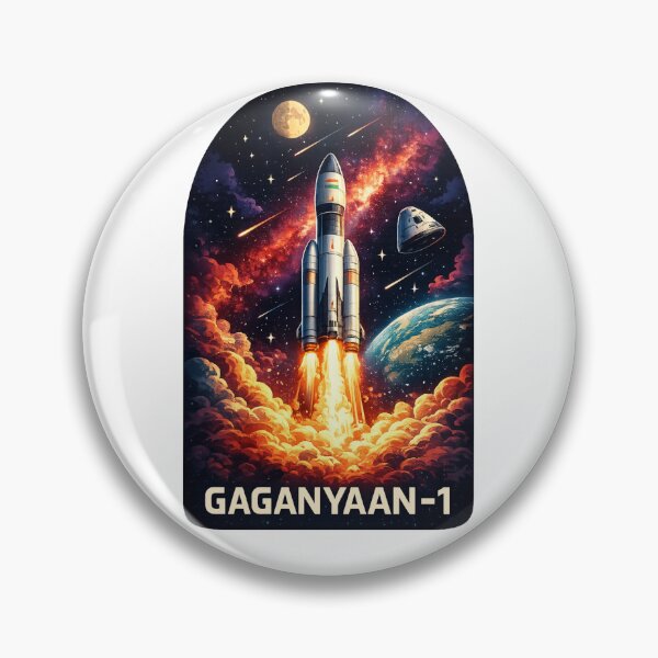 Item preview, Gaganyaan-1 ISRO LVM3 Sriharikota Indian Orbital Crew Program designed and sold by Aryabek.