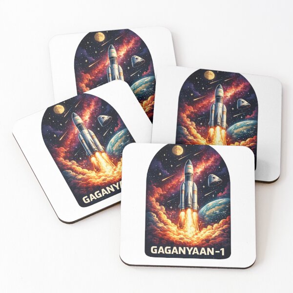 Item preview, Gaganyaan-1 ISRO LVM3 Sriharikota Indian Orbital Crew Program designed and sold by Aryabek.