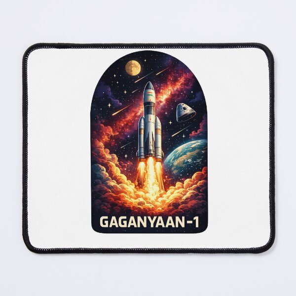 Item preview, Gaganyaan-1 ISRO LVM3 Sriharikota Indian Orbital Crew Program designed and sold by Aryabek.
