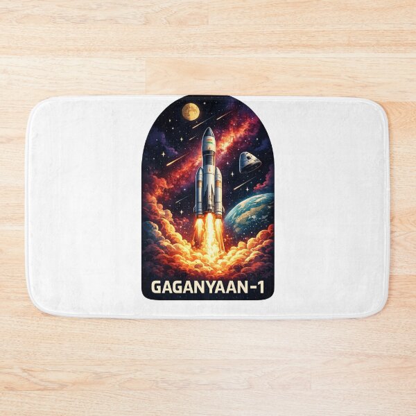 Item preview, Gaganyaan-1 ISRO LVM3 Sriharikota Indian Orbital Crew Program designed and sold by Aryabek.
