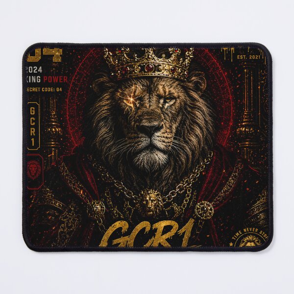 Item preview, Golden King Lion GCR1 – Luxury Streetwear Royal Power Dark Aesthetic Graphic designed and sold by GCR1.