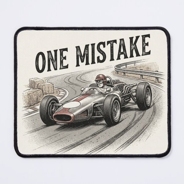 Item preview, Vintage Racing Motivation Focus Mindset T-Shirt designed and sold by MaynyStudio.