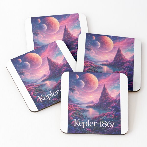 Item preview, Kepler-186f Cygnus Constellation Kepler System Habitable Exoplanet Frontier designed and sold by Aryabek.