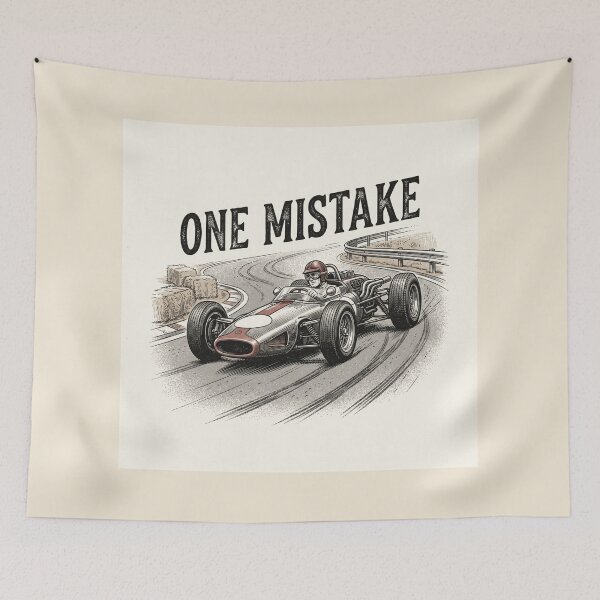 Item preview, Vintage Racing Motivation Focus Mindset T-Shirt designed and sold by MaynyStudio.