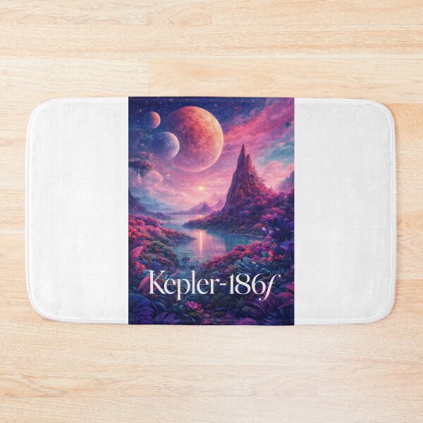 Item preview, Kepler-186f Cygnus Constellation Kepler System Habitable Exoplanet Frontier designed and sold by Aryabek.
