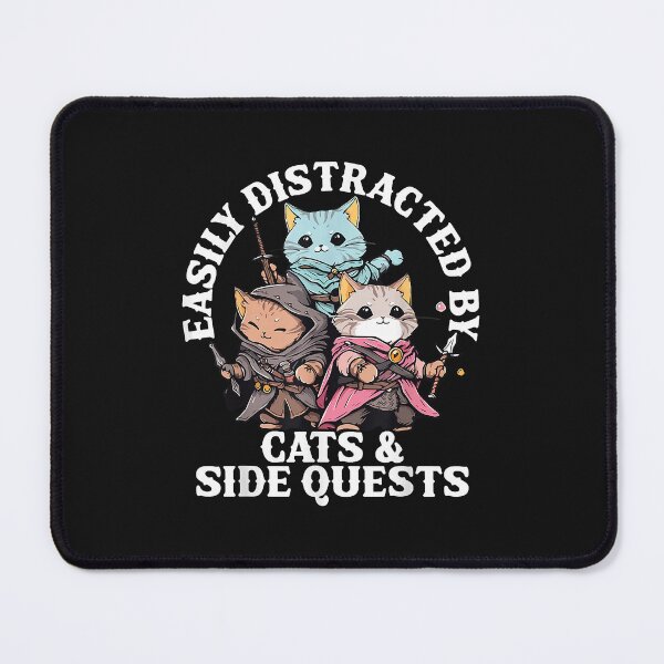 Item preview, Adventurous Cats in Fantasy Attire designed and sold by raso1989.