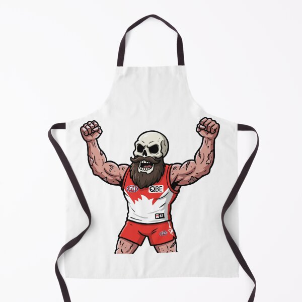 Item preview, Sydney Swans 'til Death designed and sold by Fake Heston’s Scribble Emporium.