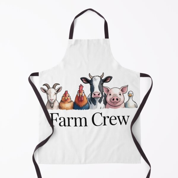 Item preview, Farm Crew Animal Shirt – Cow Pig Chicken Goat Duck Cute Farm Animals Design designed and sold by Picasfarmer.