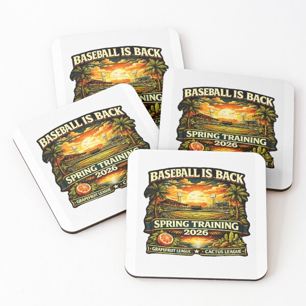 Item preview, Baseball Is Back Spring Training 2026 Retro Sunset designed and sold by miaa-artistshop.