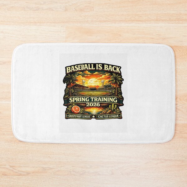 Item preview, Baseball Is Back Spring Training 2026 Retro Sunset designed and sold by miaa-artistshop.
