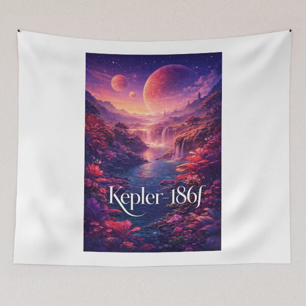 Item preview, Kepler-186f Cygnus NASA Kepler Habitable Zone Stellar System designed and sold by Aryabek.