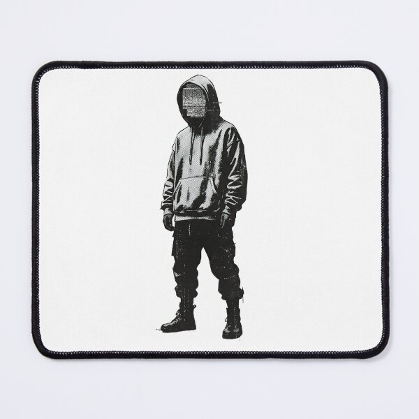 Item preview, Anonymous | Faceless Operator & Minimalist Design designed and sold by OVERRIDESTUDIOS.