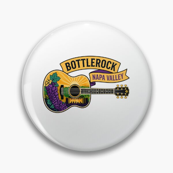 Item preview, BottleRock Napa Valley – Music & Wine Festival Design designed and sold by Combat Skies.