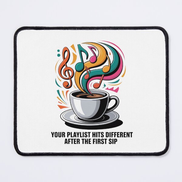Item preview, Coffee & Music Playlist - Your Playlist Hits Different Coffee Lover Design designed and sold by BrewmarkStudio.