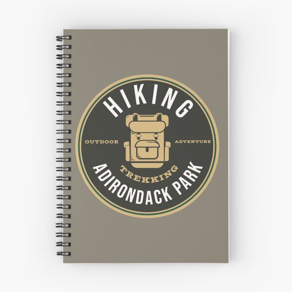 Item preview, Adirondack Park Hiking Emblem – Vintage New York High Peaks Outdoor Logo designed and sold by CattlettArt.