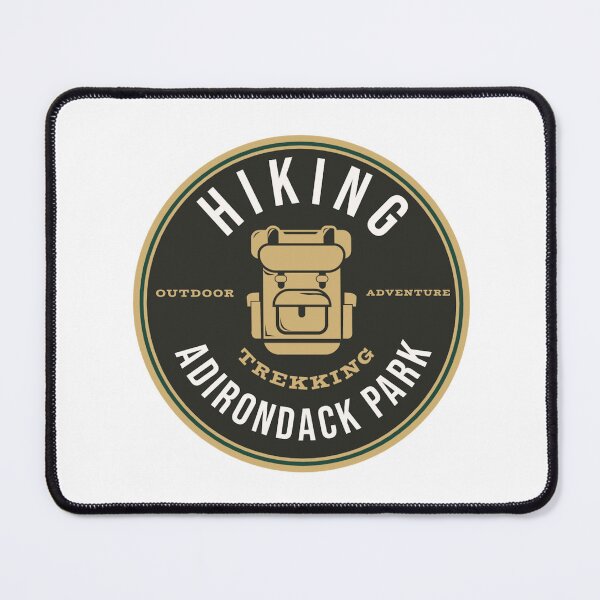 Item preview, Adirondack Park Hiking Emblem – Vintage New York High Peaks Outdoor Logo designed and sold by CattlettArt.