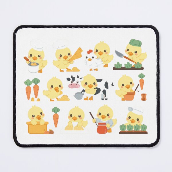Item preview, Cute Farm Chick Clipart Set – Cartoon Baby Chicken Farming Activities Illustration designed and sold by Picasfarmer.