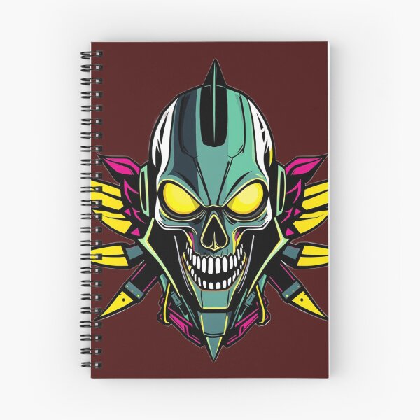 Item preview, Dangerous Cyberpunk Skull Head Logo designed and sold by Express210.