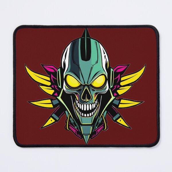 Item preview, Dangerous Cyberpunk Skull Head Logo designed and sold by Express210.