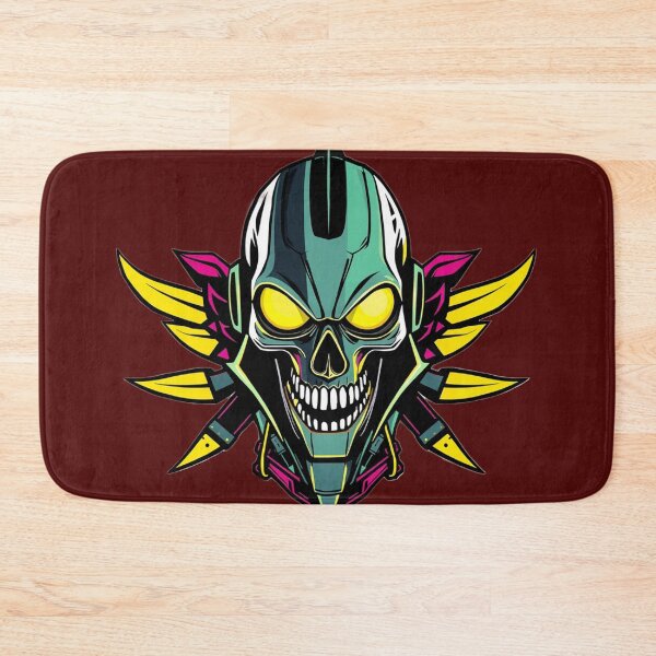 Item preview, Dangerous Cyberpunk Skull Head Logo designed and sold by Express210.