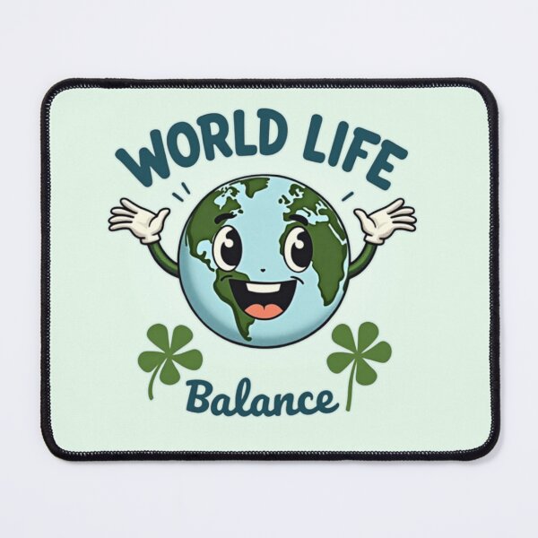 Item preview, World Life Balance | Luminous Nature Harmony designed and sold by PriyaMagic.
