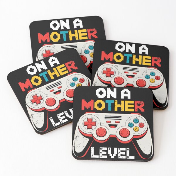Item preview, On a Mother Level Funny Gamer Mom  designed and sold by zamiokaline.