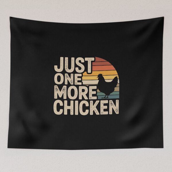 Item preview, Funny Chicken Lover Shirt – Just One More Chicken Vintage Farm Design designed and sold by Picasfarmer.