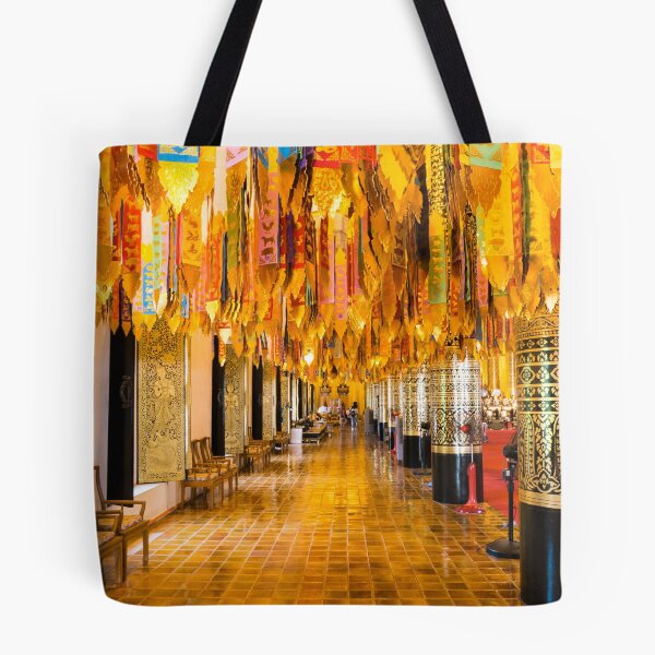 Item preview, Prayer Flags, Wat Chedi Luang, Chiang Mai, Thailand designed and sold by Ross.A.Campbell.