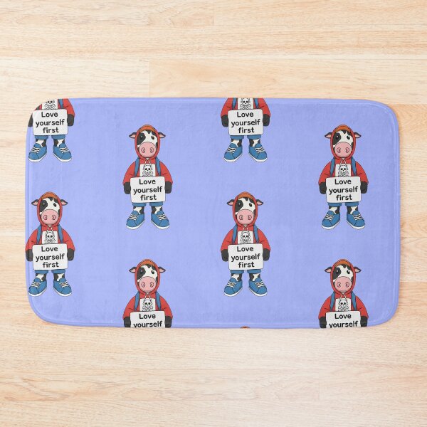 Item preview, The Cow Says: Love Yourself First 2.0 designed and sold by DDLeach.