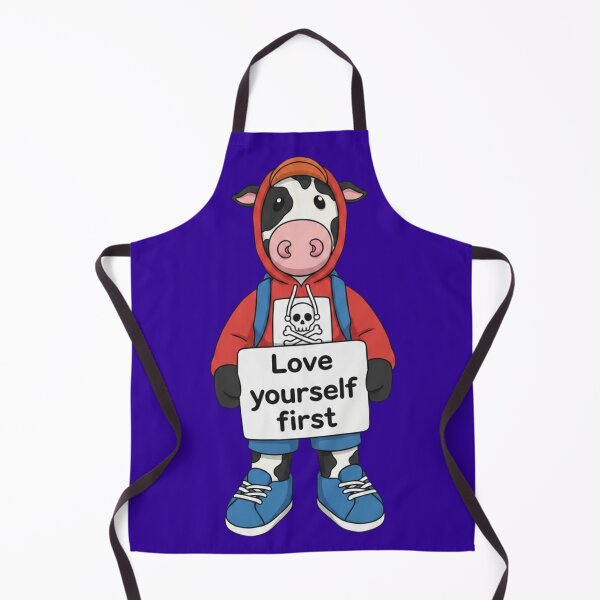Item preview, The Cow Says: Love Yourself First 2.0 designed and sold by DDLeach.