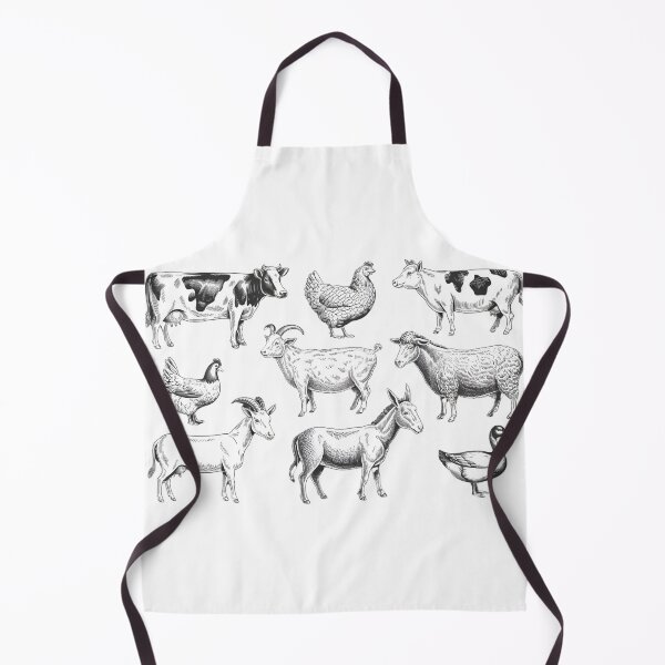Item preview, Vintage Farm Animals Engraving – Rustic Homestead Animal Collection designed and sold by Picasfarmer.