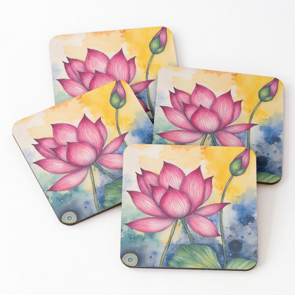 Item preview, Vibrant Celestial Lotus Bloom designed and sold by CAutumnTrapp.