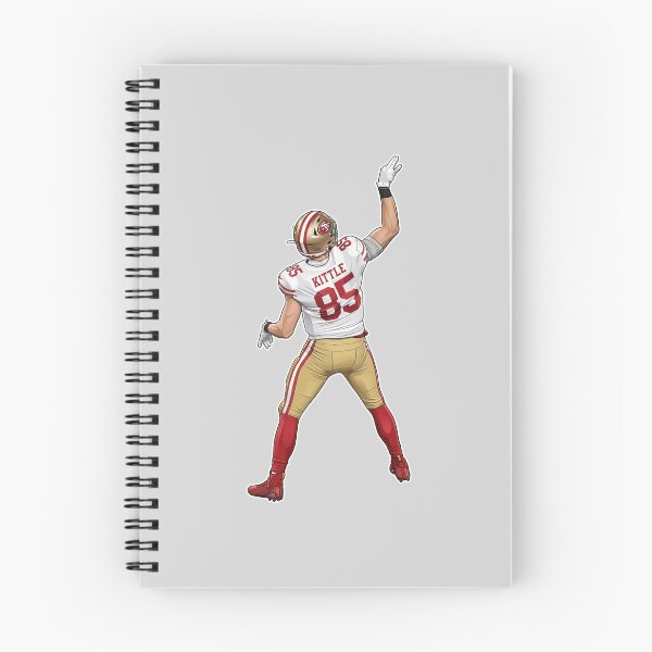Item preview, George Kittle #85 In Action designed and sold by ScaryDoom.