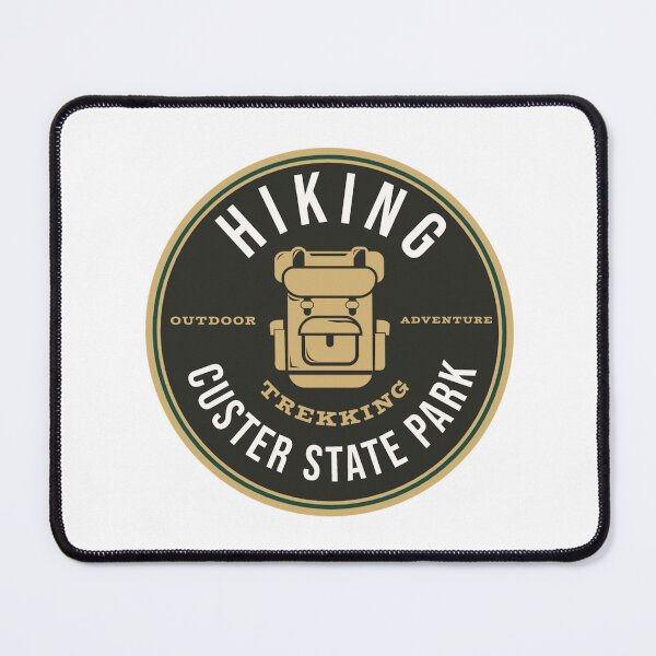 Item preview, Hiking Custer State Park South Dakota Vintage Black Hills designed and sold by CattlettArt.