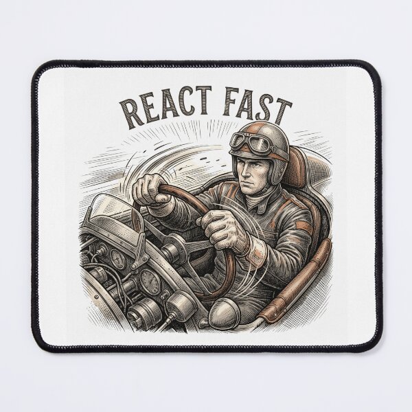 Item preview, Vintage Racing Driver Focus Motivation T-Shirt designed and sold by MaynyStudio.