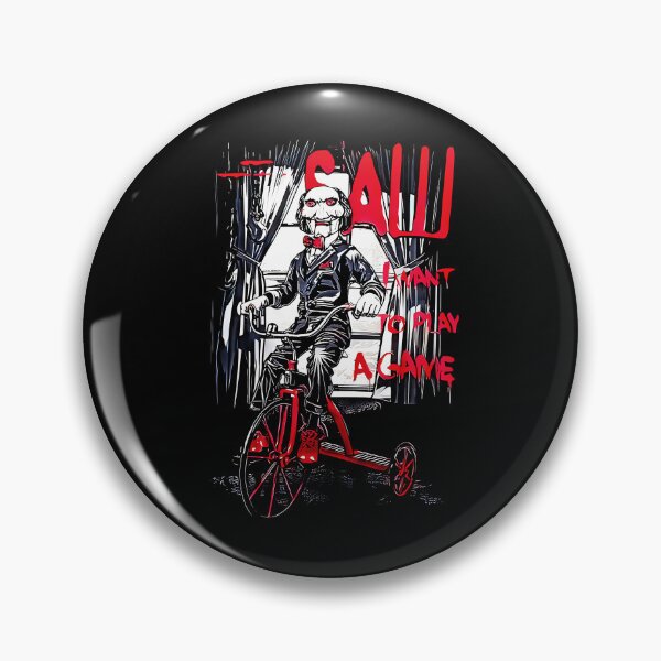 Item preview,  Saw Jigsaw Horror Movie designed and sold by 4getlia.