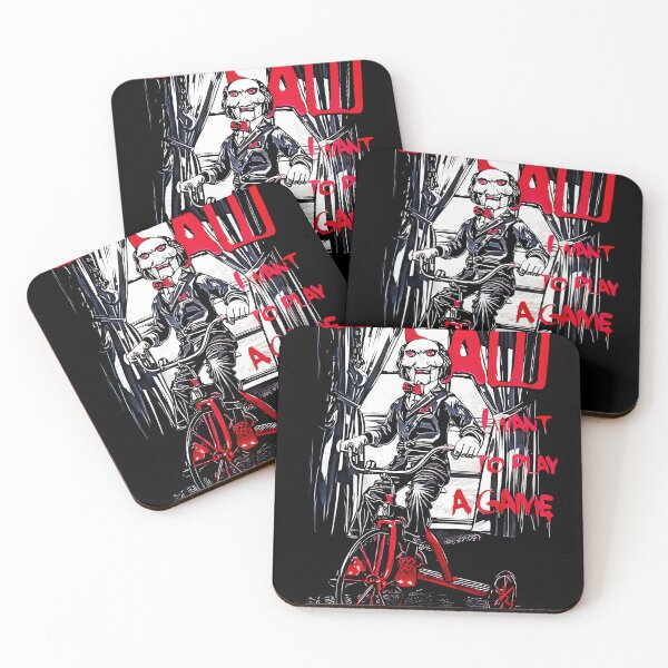 Item preview,  Saw Jigsaw Horror Movie designed and sold by 4getlia.