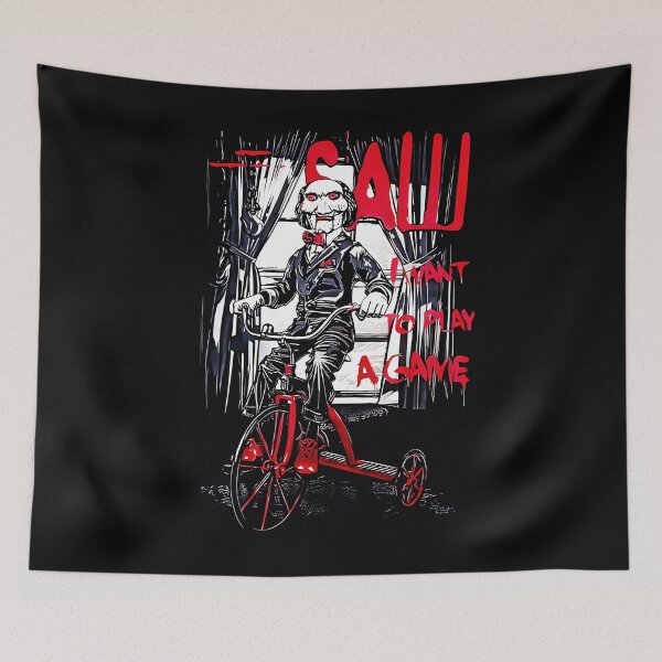 Item preview,  Saw Jigsaw Horror Movie designed and sold by 4getlia.