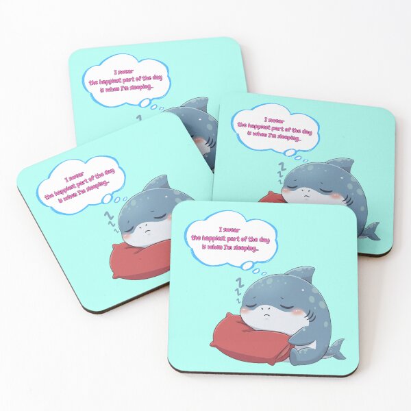 Item preview, Sleeping Shark! designed and sold by Nature's Chibis.