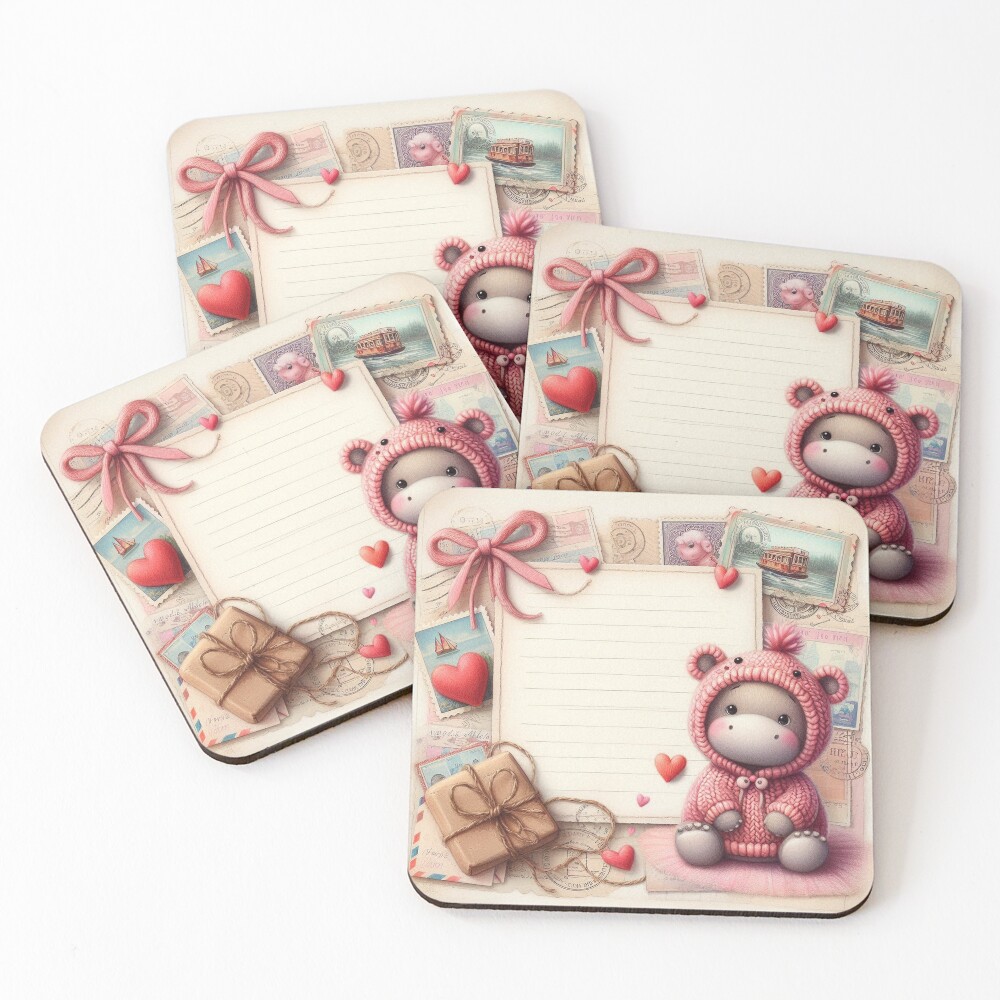 Item preview, Coasters (Set of 4) designed and sold by Beyondnote-Art.